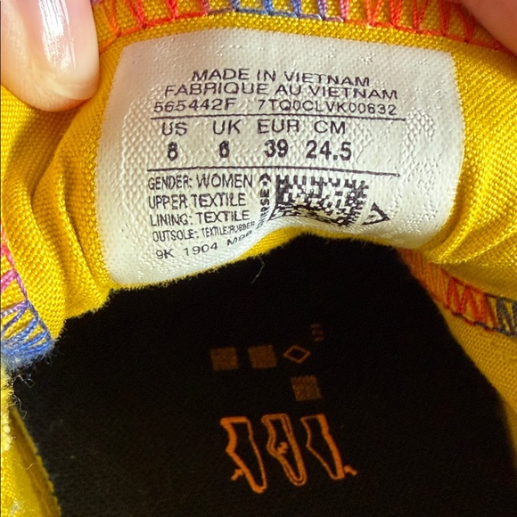 Converse Bright Yellow Slip-On Sneakers - Picture 6 of 7